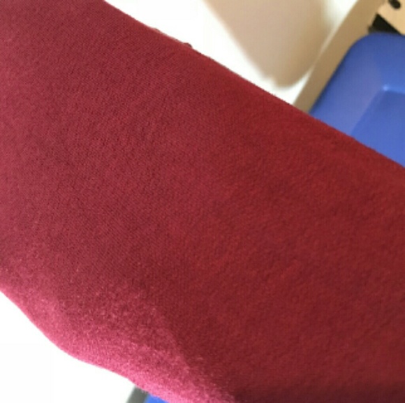 *Host Pick* Burgundy Plus Size Sleeveless Jumpsuit - Picture 3 of 3